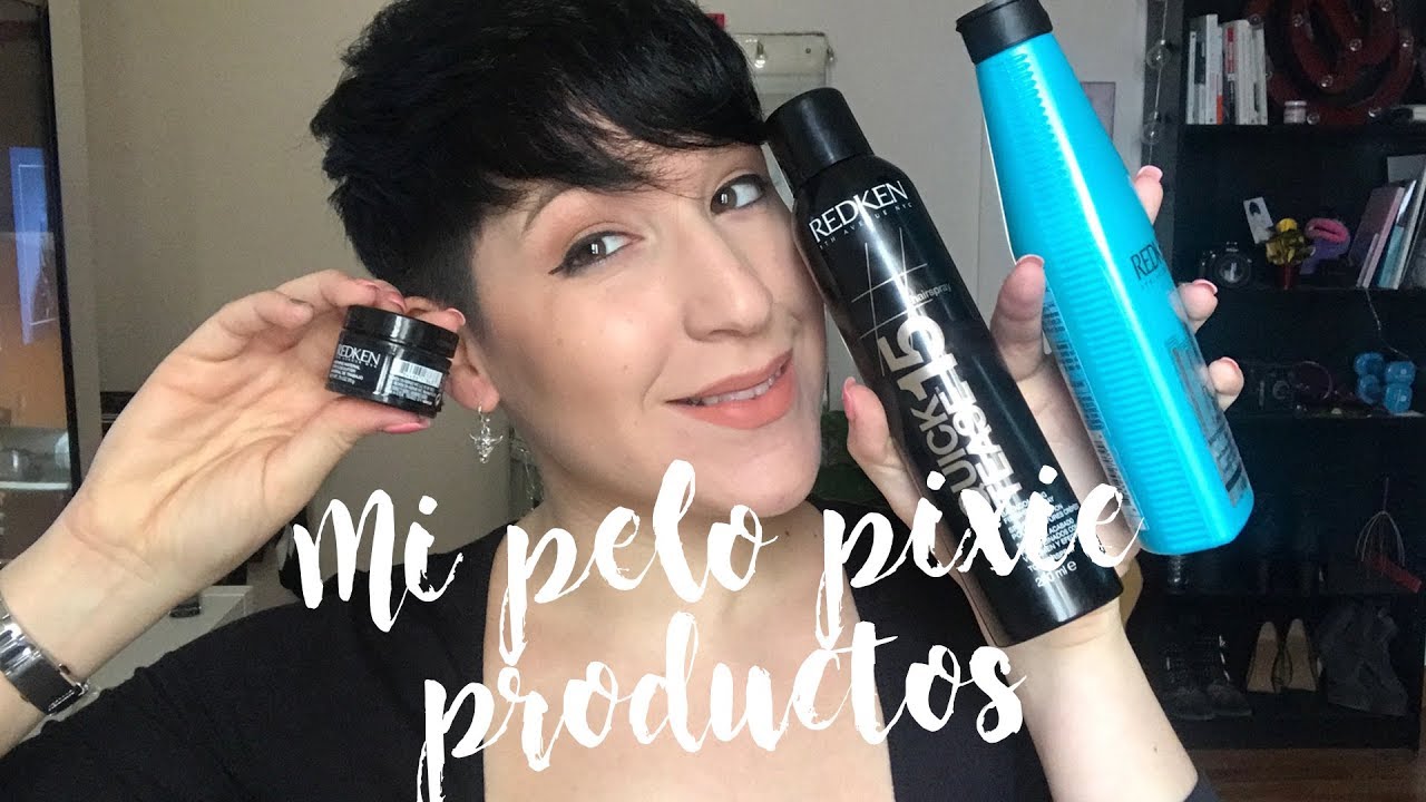 CÓMO PEINO MI PELO PIXIE UN DIA NORMAL / Chicapixie - PEINADO FACIL PARA PELO CORTO