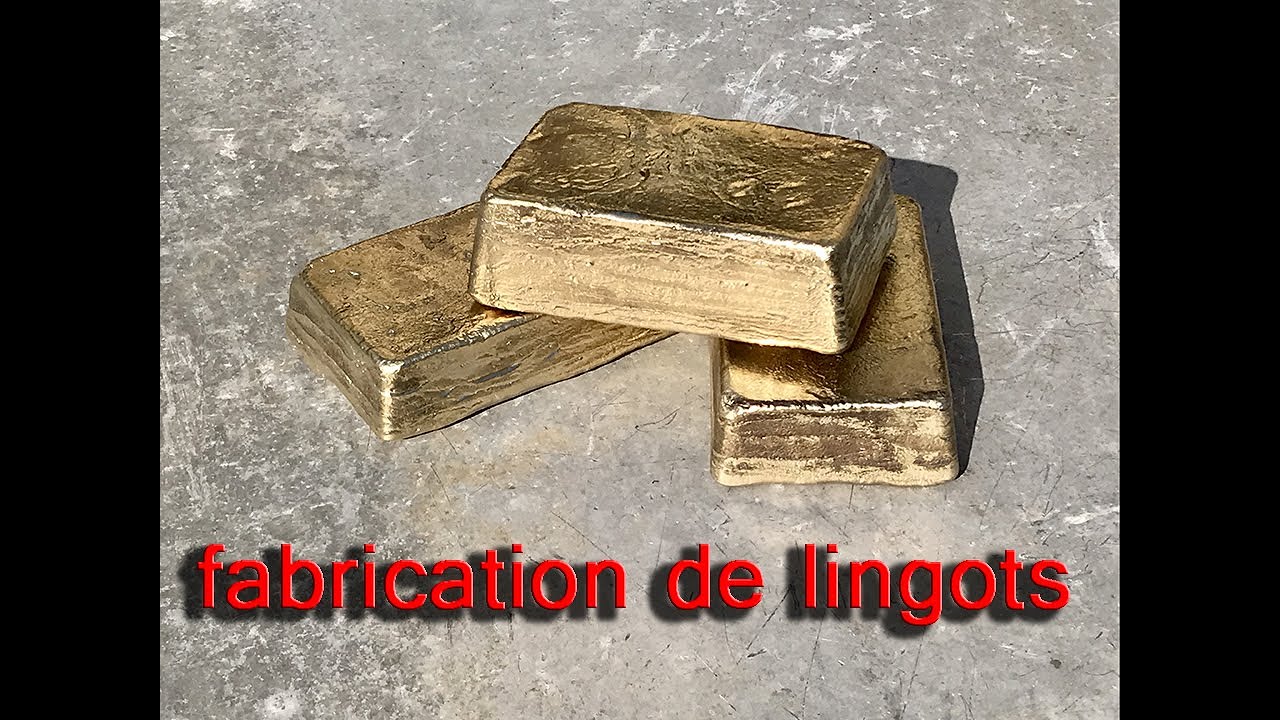 recyclage de déchets de laiton en lingots