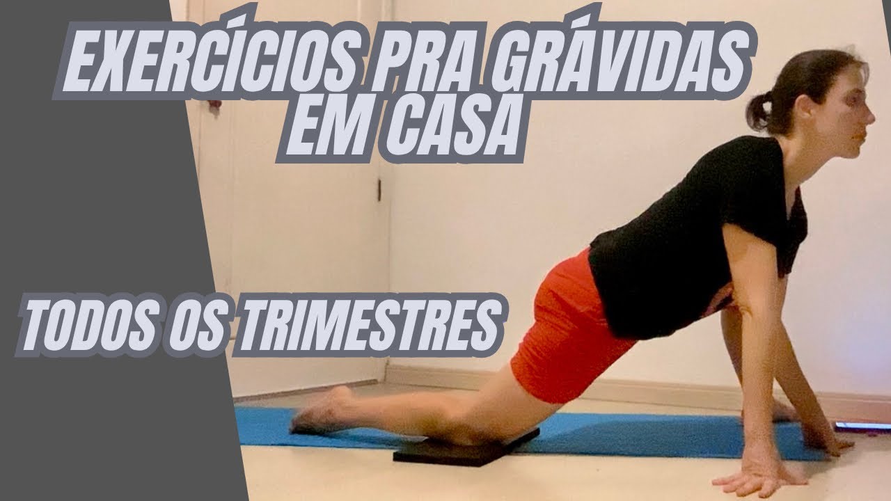 Exercícios pra gestantes em casa