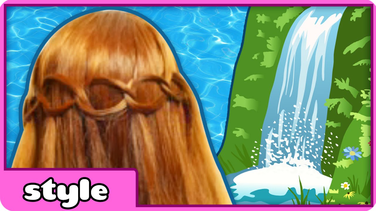 Loop Waterfall Braid | Hair Tutorial | Cute and Easy Hairstyles by HooplaKidz Style