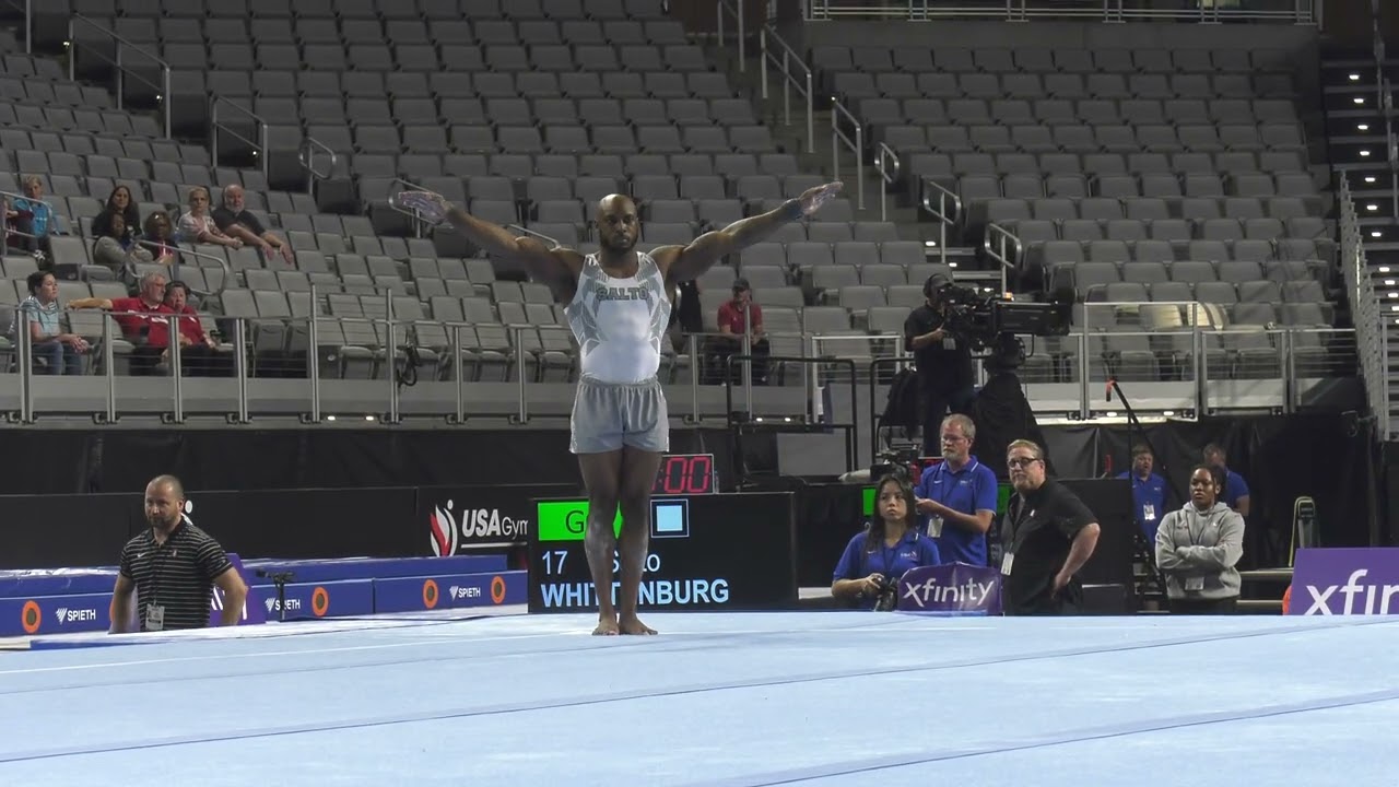 Donnell Whittenburg - Floor Exercise - 2024 Xfinity U.S. Championships - Senior Men Day 1