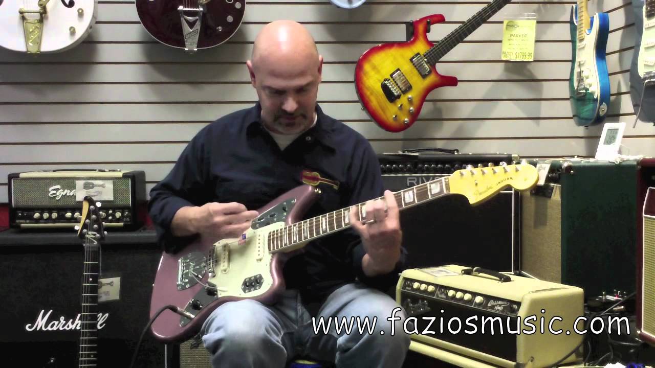 Fender 50th Anniversary Limited Edition Jaguar Test Drive