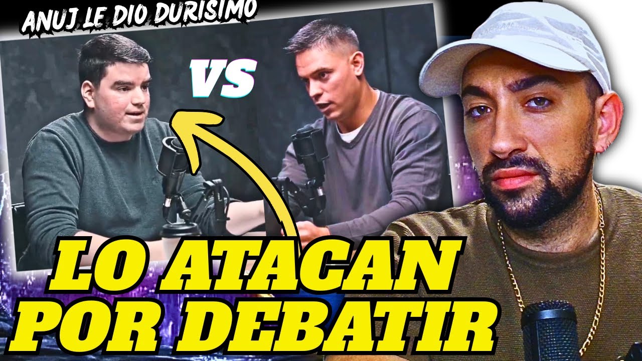 Anuj calls out Jota Red Pill in a debate and some on the left attack him for doing so.