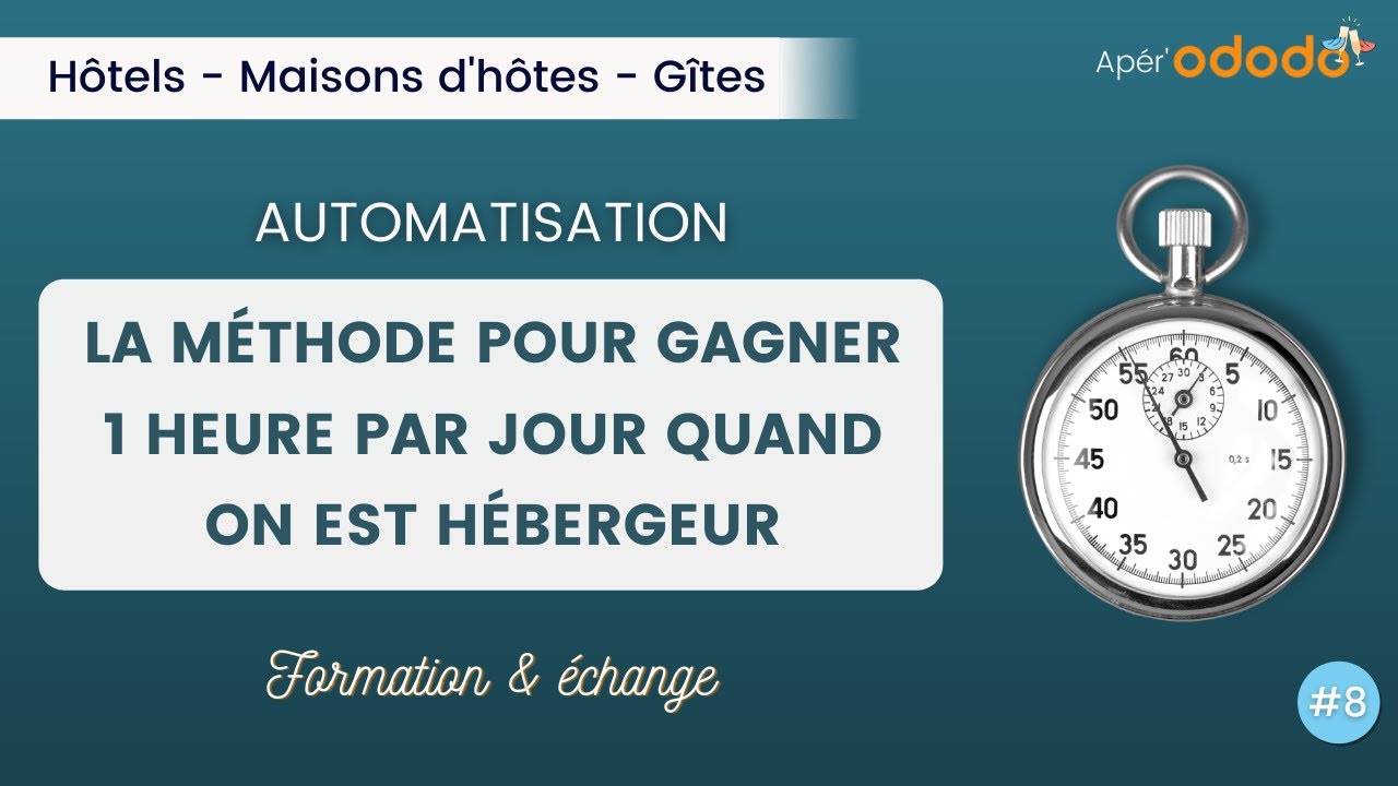🔴[REPLAY] Gagner 1 heure par jour grâce à l'automatisation ⌛| Apér'Ododo #8