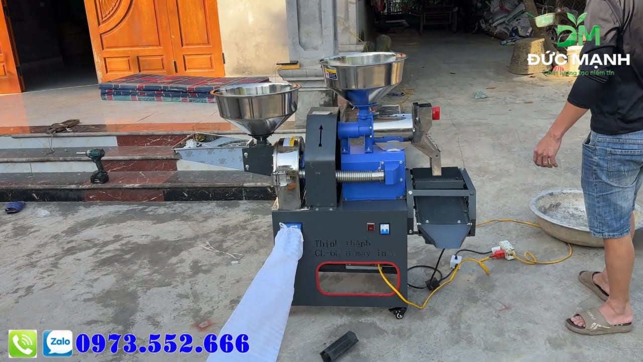 Cập Nhật Giá Bán Máy Xát Gạo 3 Chức Năng 2 Đầu Inox Mới Nhất 2025