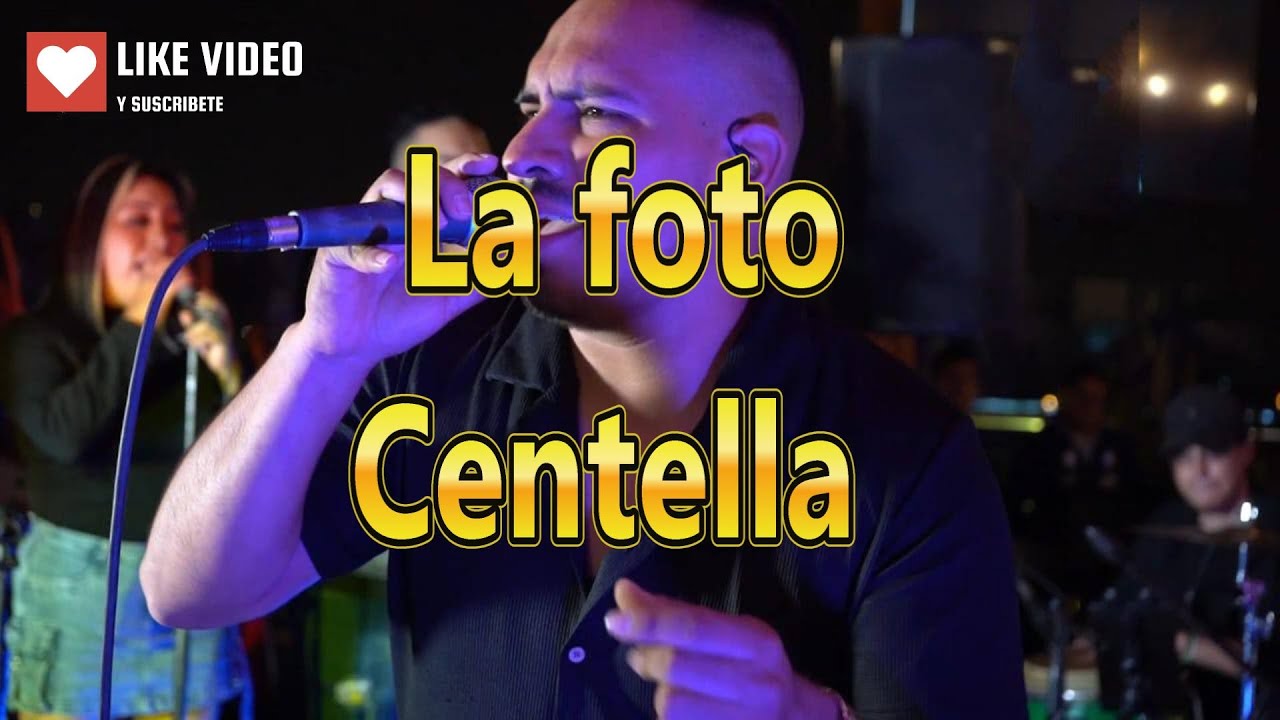 la foto centella karaoke