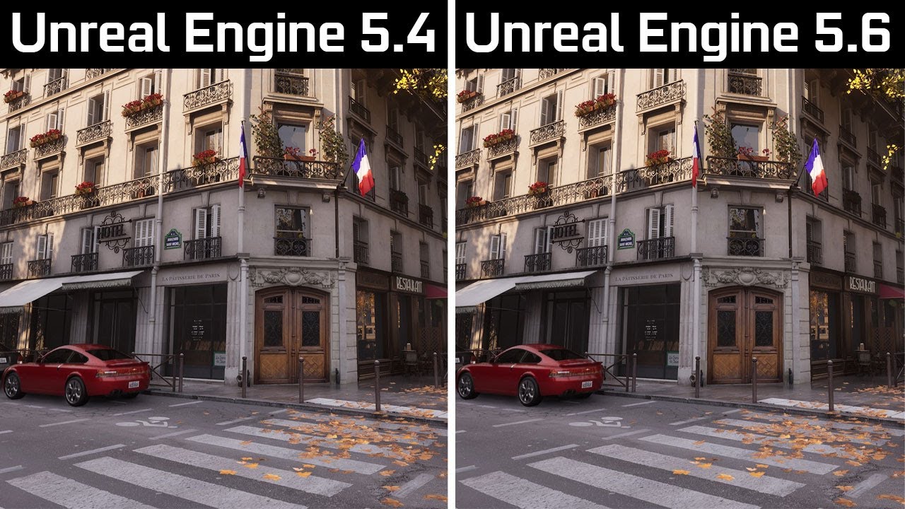 Unreal Engine 5.4 vs Unreal Engine 5.6