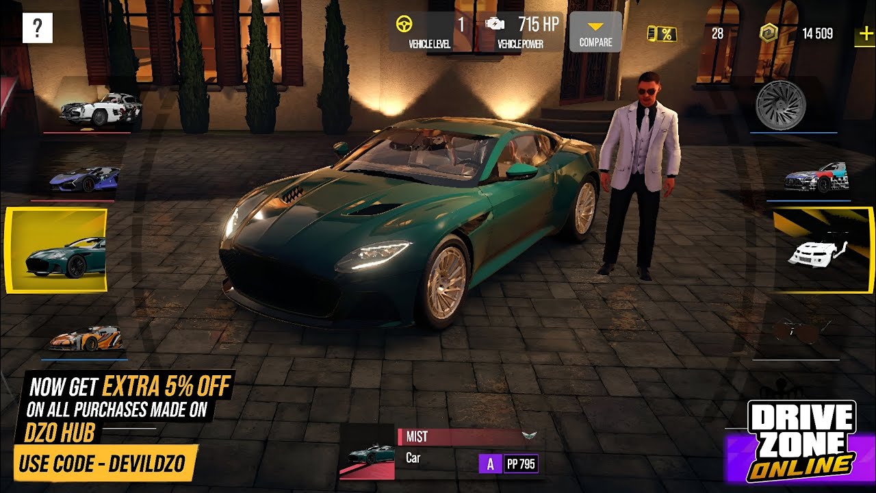 Drive Zone Online: Agent Spectre Lottery | Total DZO Requirement & Stock | Max Performance Test !! 