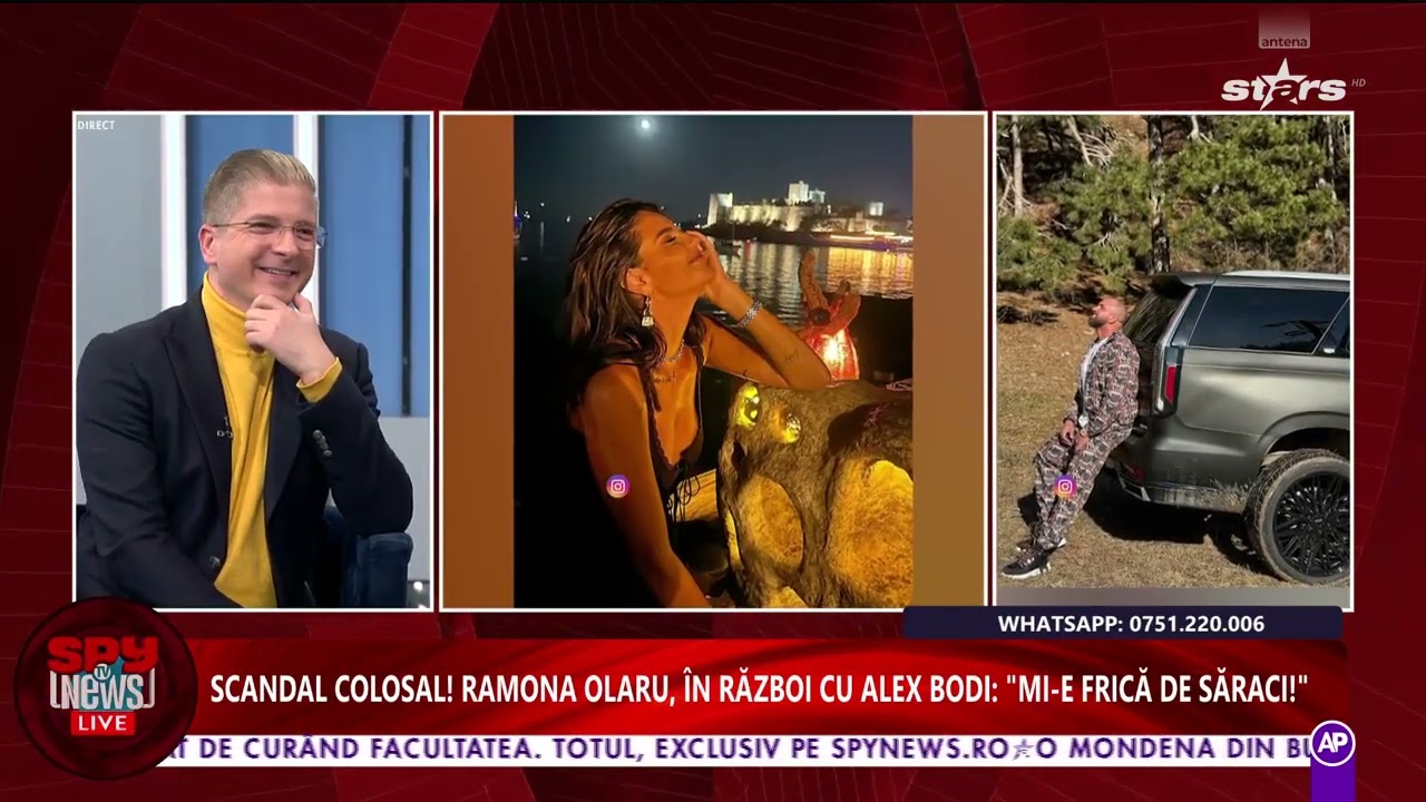 Ramona Olaru a reacționat dur după atacul lui Alex Bodi: O să mă ocup de asta pe cale legală