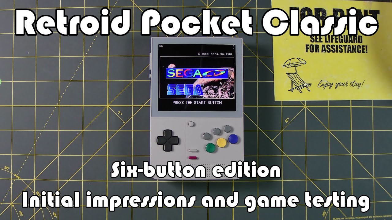 Retroid Pocket Classic 6-button - Initial Impressions and Testing