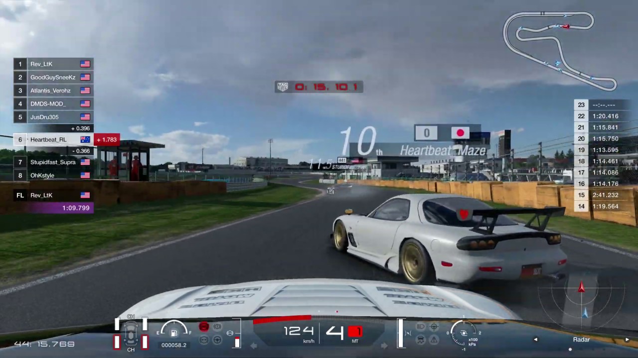 GT SPORT: Online Drift Lobby - Heartbeat Tandem
