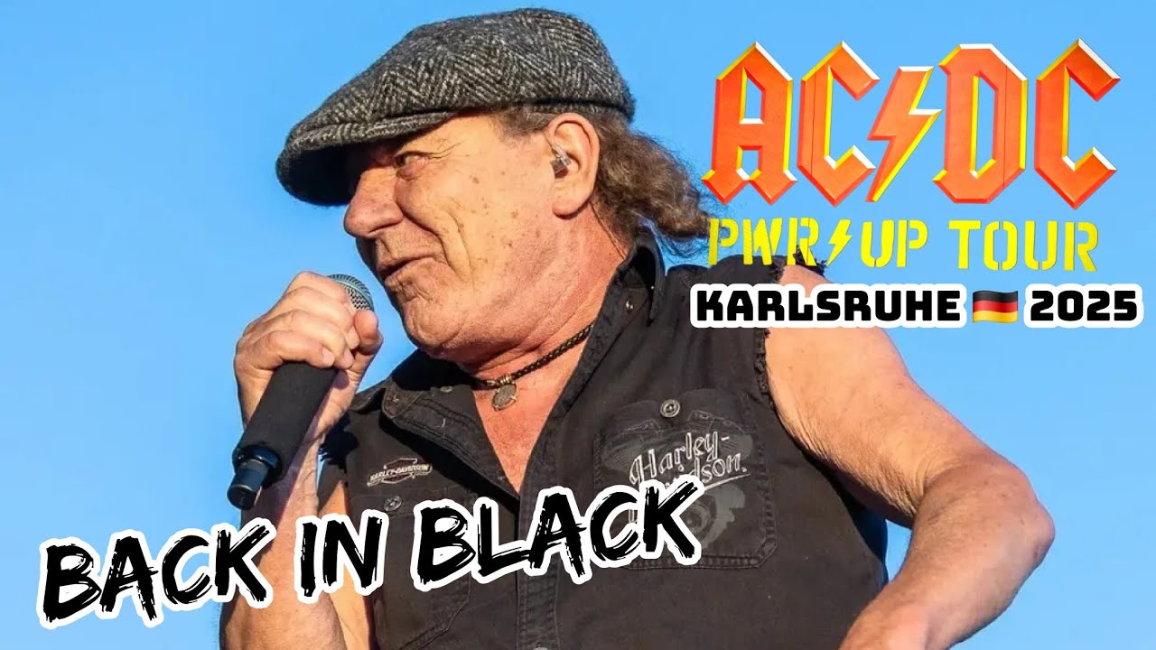 AC/DC - BACK IN BLACK live in Karlsruhe (17.08.2025) | 