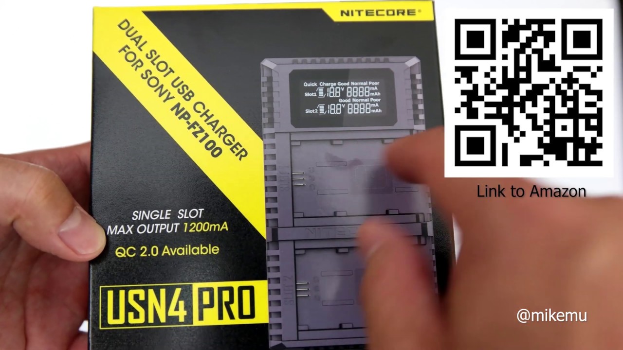 Nitecore USN4 Pro Charger for NP-FZ100 Batteries | First Look