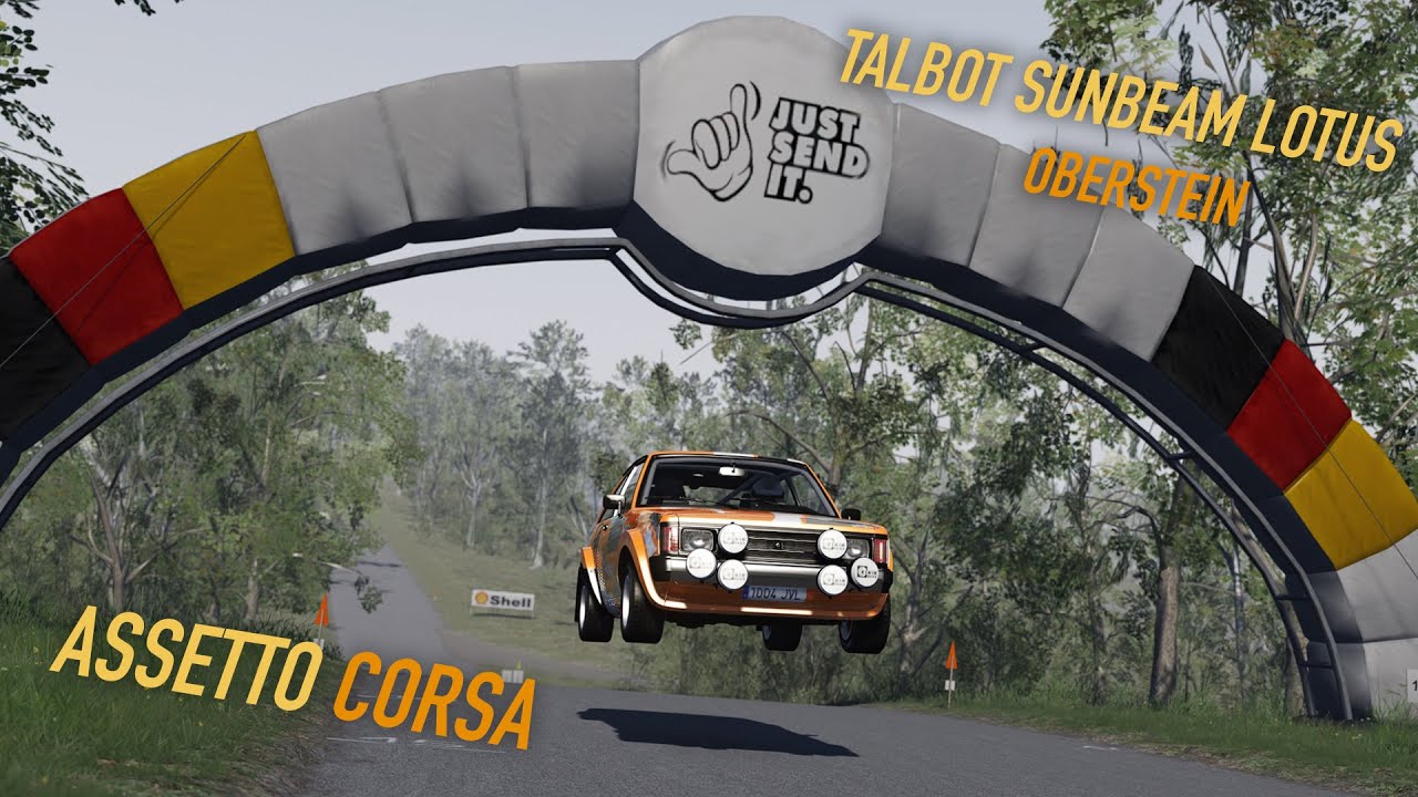 Talbot Sunbeam pushed hard through Oberstein 🇩🇪 | Assetto Corsa