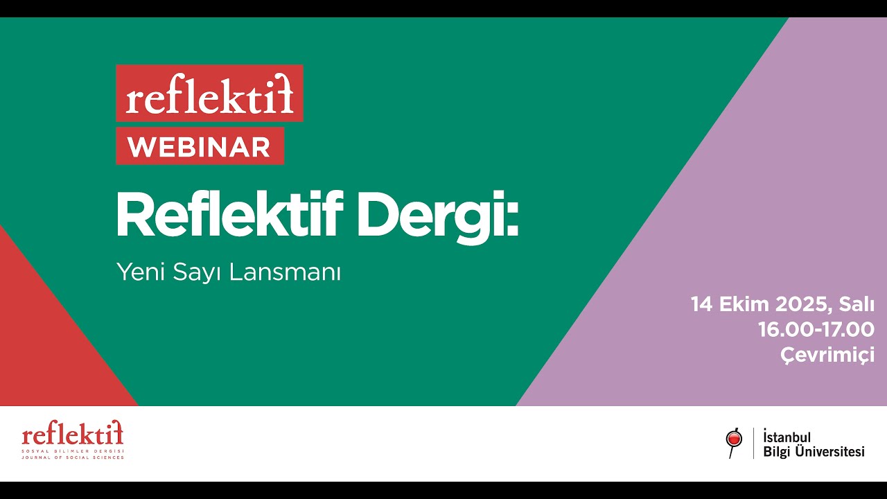 Reflektif Dergi Yeni Sayı Lansmanı (Ekim 2025)