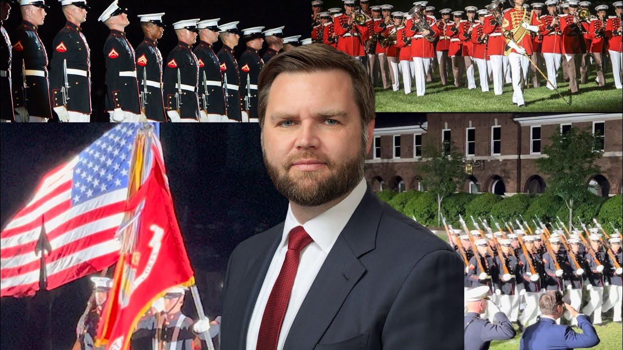 Marine Barracks Washington May 2nd Parade 2025 GOH Vice President JD Vance