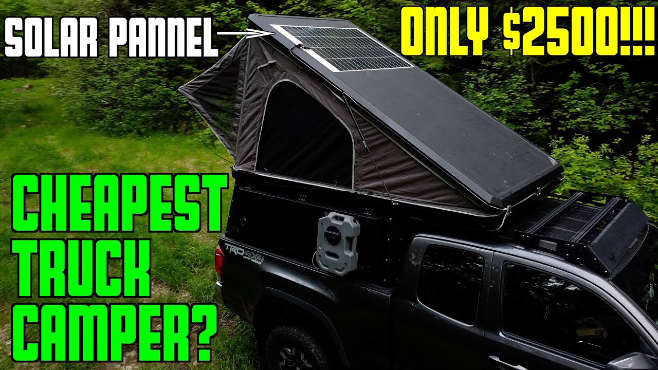 IS THIS THE CHEAPEST TRUCK CAMPER OUT THERE?