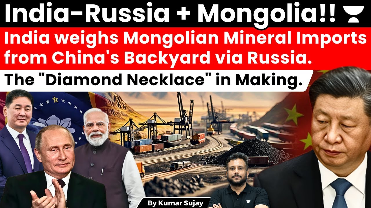 The Critical Minerals Partnership shaping in China's Backyard: India, Russia and Mongolia