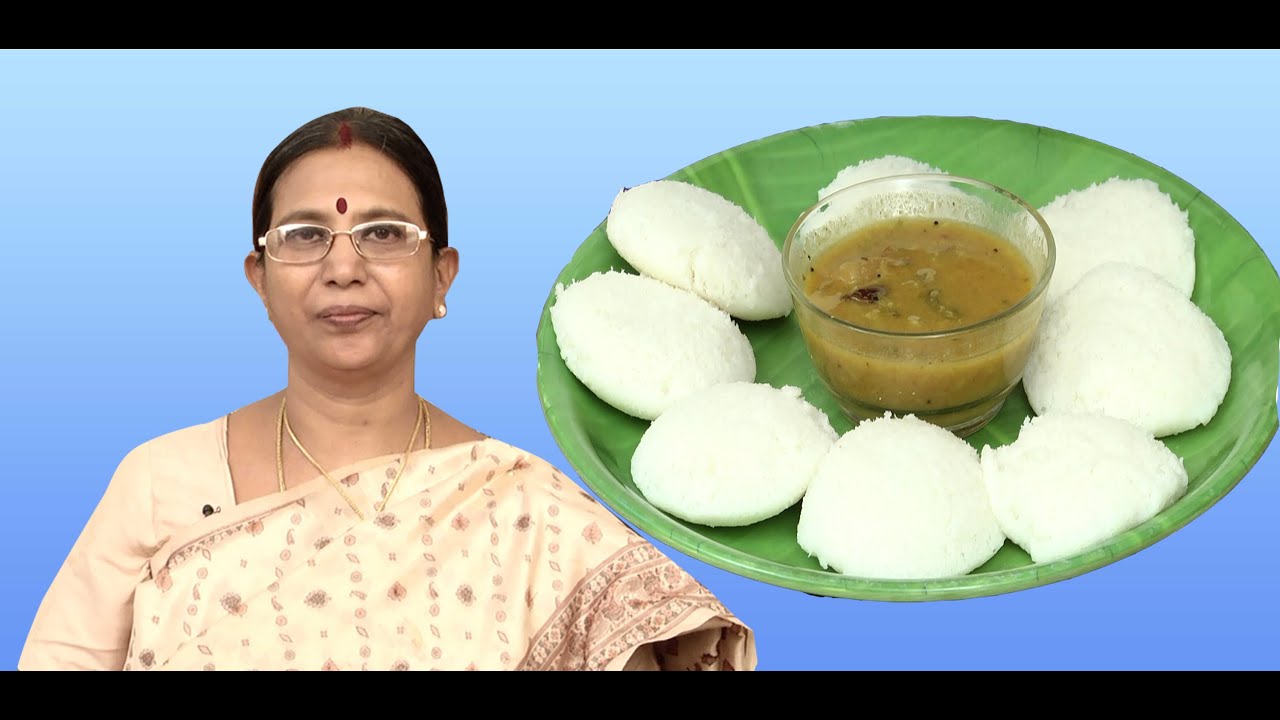 Idli - soft | Mallika Badrinath  | Indian food recipes