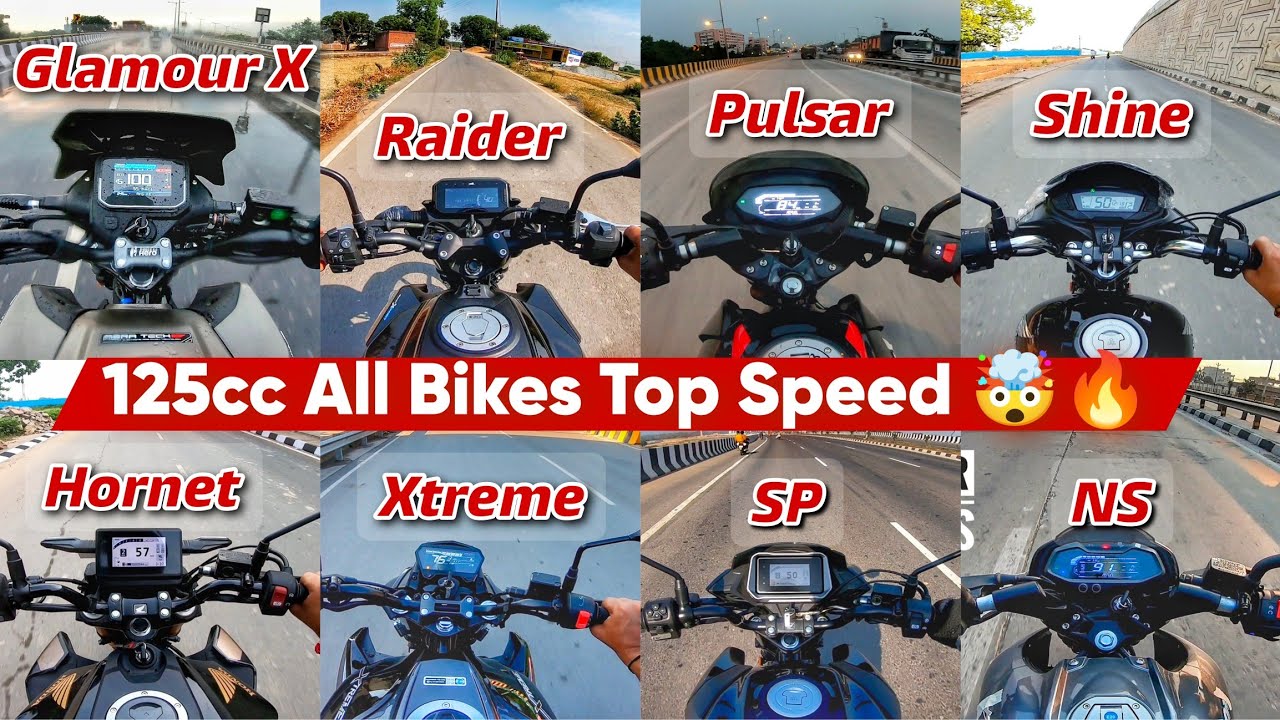 125cc Bikes Top Speed 2025 | Fastest 125cc Bikes In India | 🤯🔥 