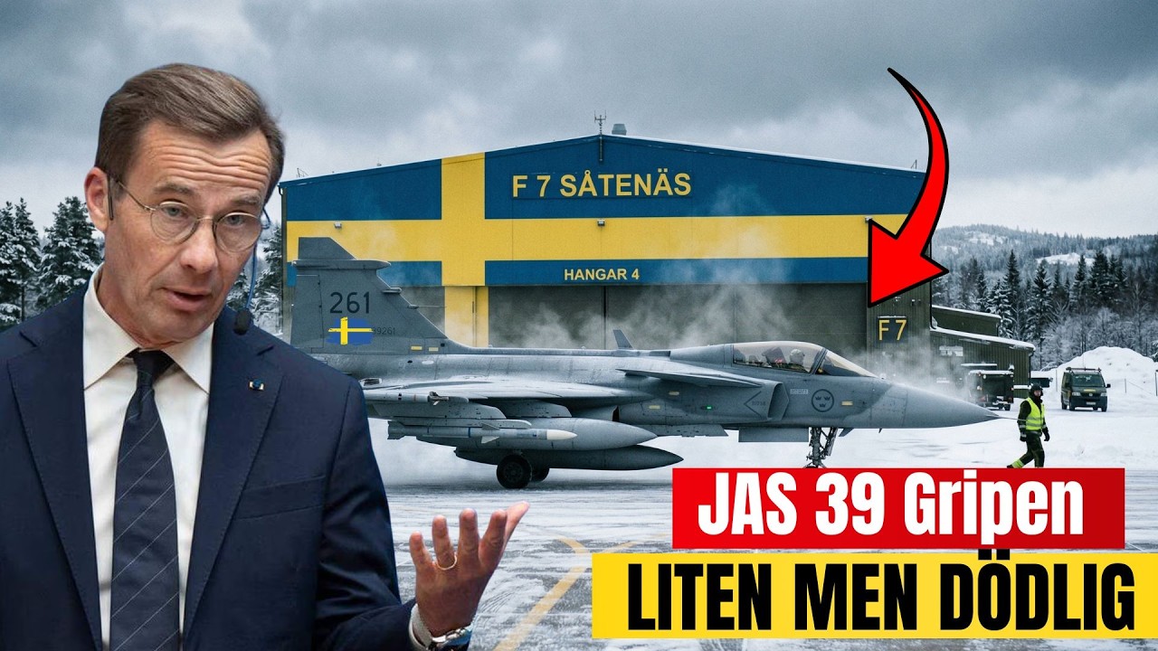 Varför Sveriges JAS 39 Gripen skrämmer jaktplan dubbelt så stora som de