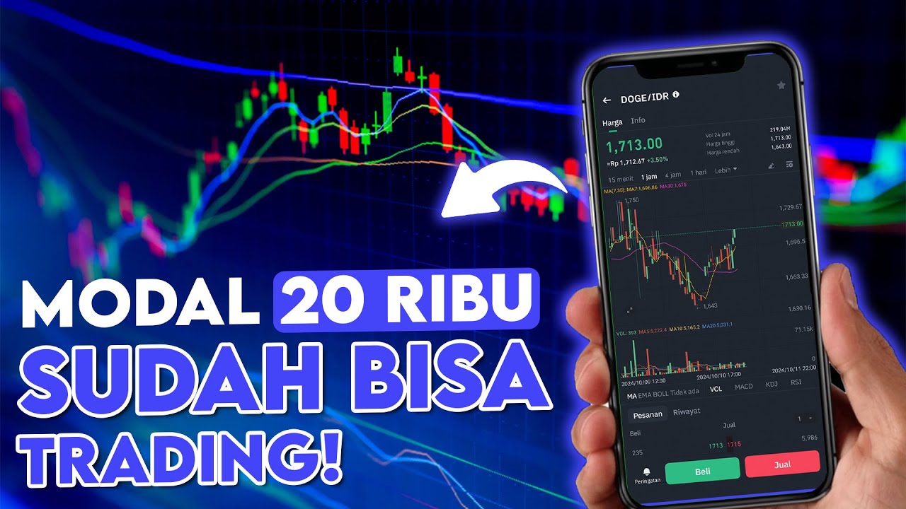 Belajar Cara Trading Crypto Untuk Pemula Dari Nol | Modal 20 Ribu Sampai Profit