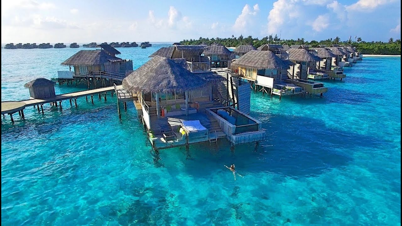 Malediven (Maldives) 💙 Six Senses Laamu 💦🌴🐠🌺 Drohnen-Aufnahmen (Drone Shots) 💙