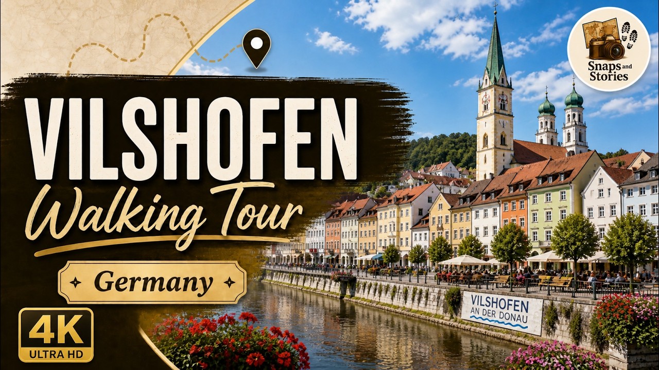 The Hidden Secrets of Vilshofen: A 4K Walking Tour