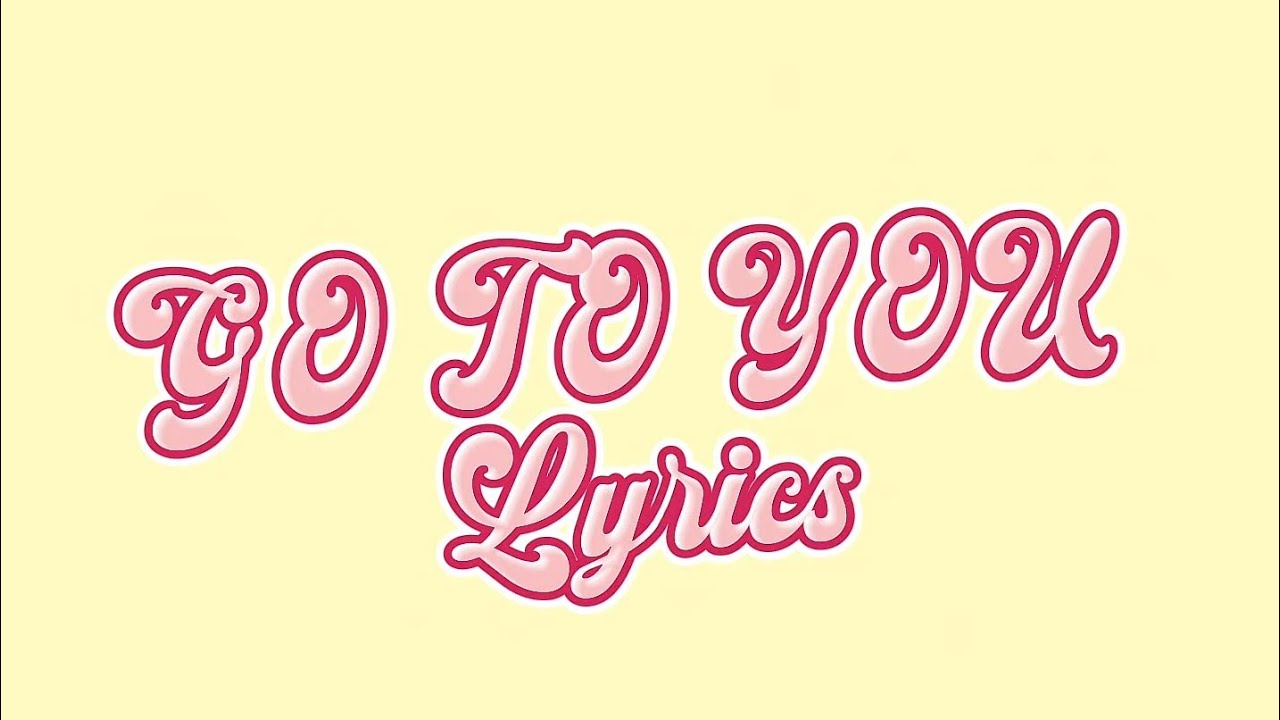 JOSTHXN - 'GO TO YOU' - (Official Audio Lyrics) 