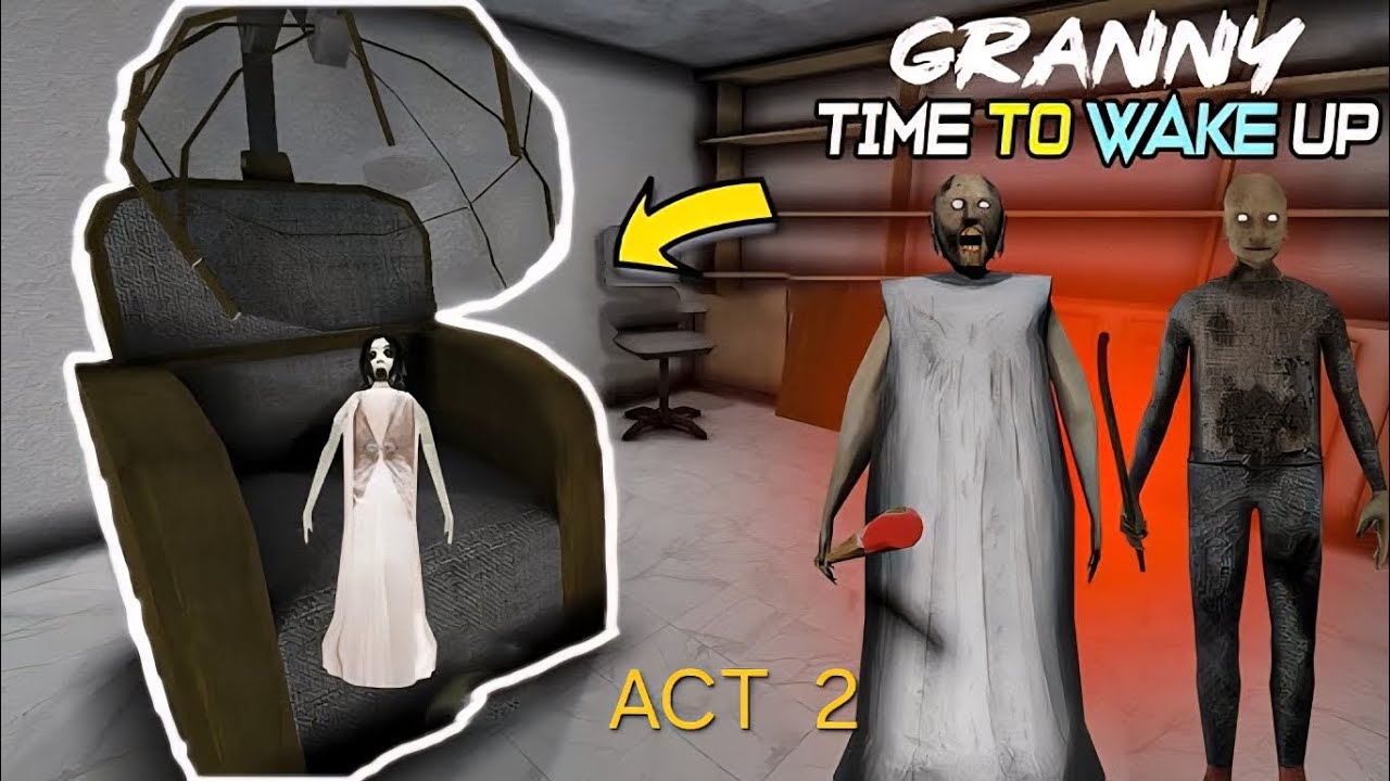 I escaped from Granny's House ( Time Machine Escape ) #2 | Dark Lord Gaming 