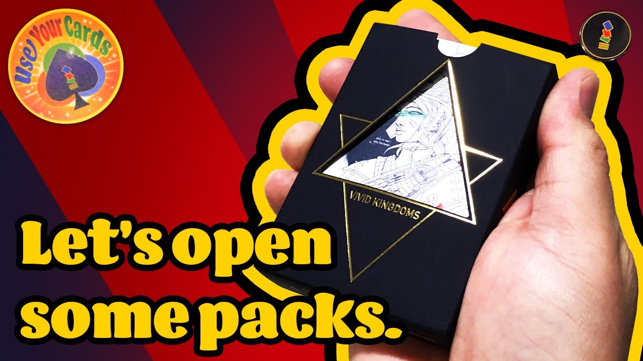 The BIGGEST KICKSTARTER for Playing Cards! Are they any good? Vivid Kingdoms - by Ten Hundred!!!