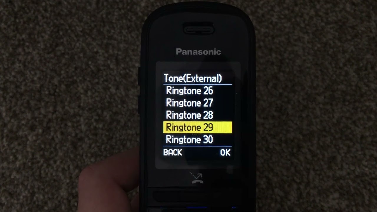 Panasonic KX-TGH720 Ringtones!