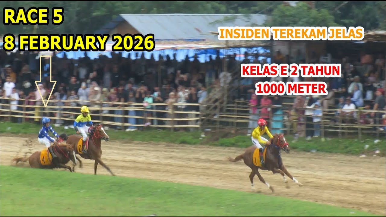 RACE 5 || KELAS E 2 TAHUN - PACU KUDA BATUSANGKAR OPEN RACE 2026