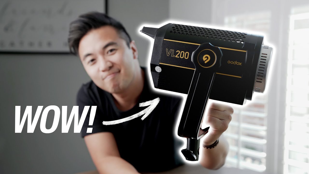 Godox VL200 BETTER than Aputure 120D II?