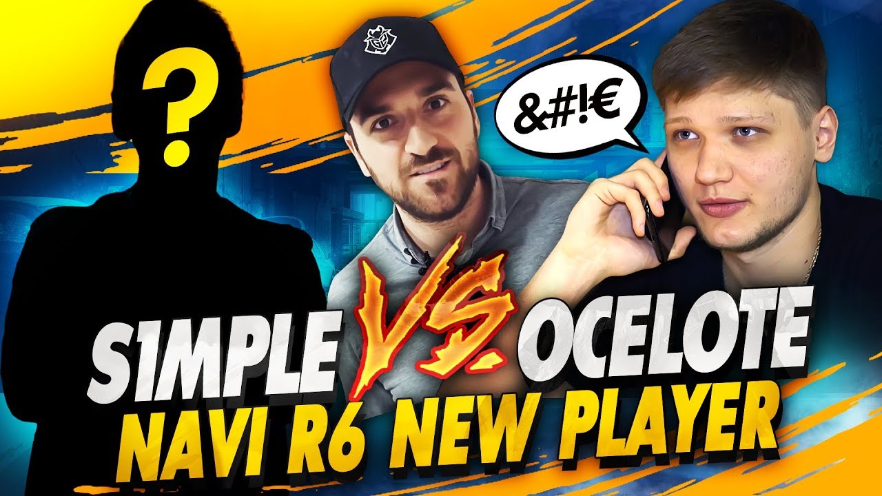s1mple ответил ocelote, Новый Игрок NAVI Rainbow Six