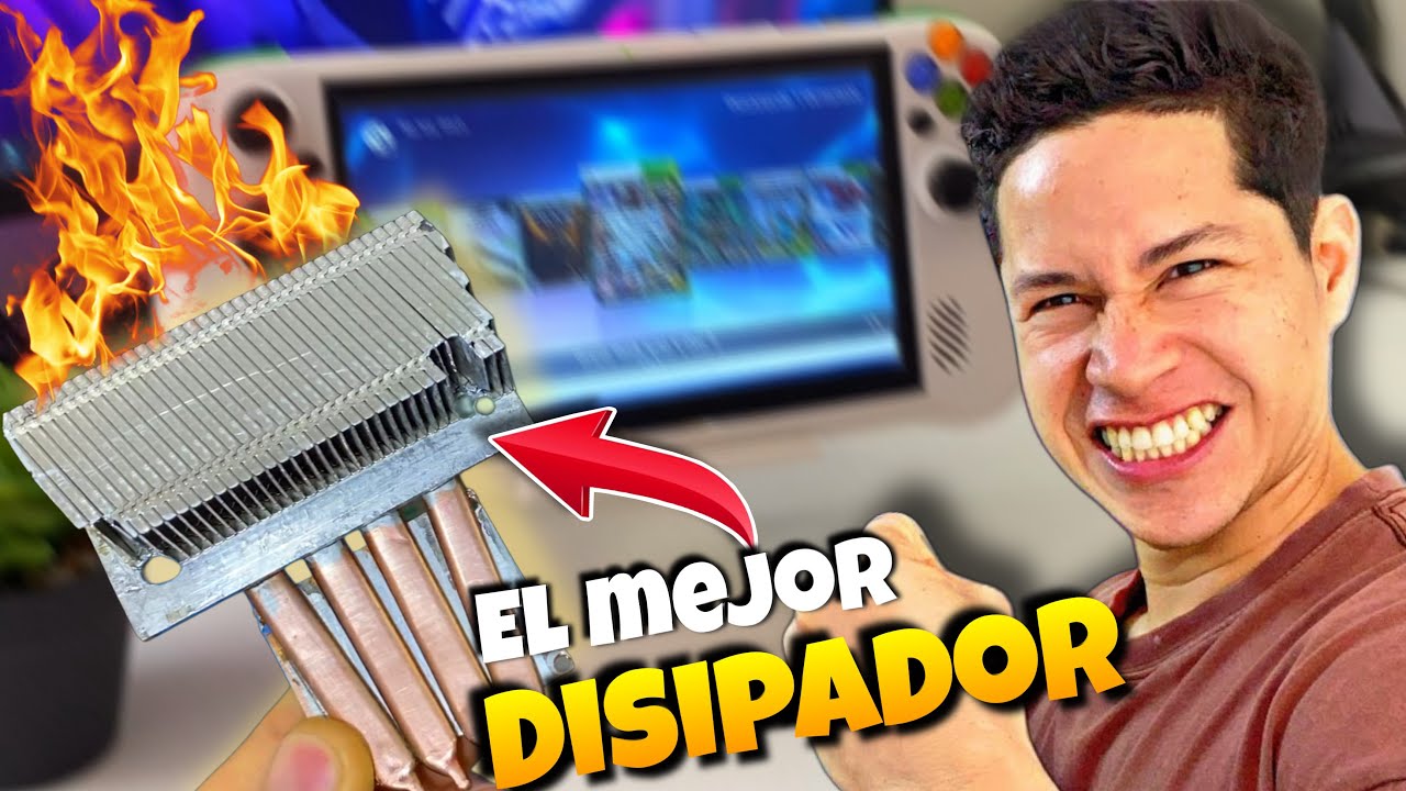 Fabriqu&eacute; el mejor DISIPADOR para una consola PORTATIL 