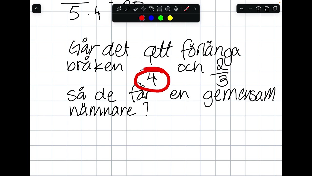 3. Likvärdiga bråk 