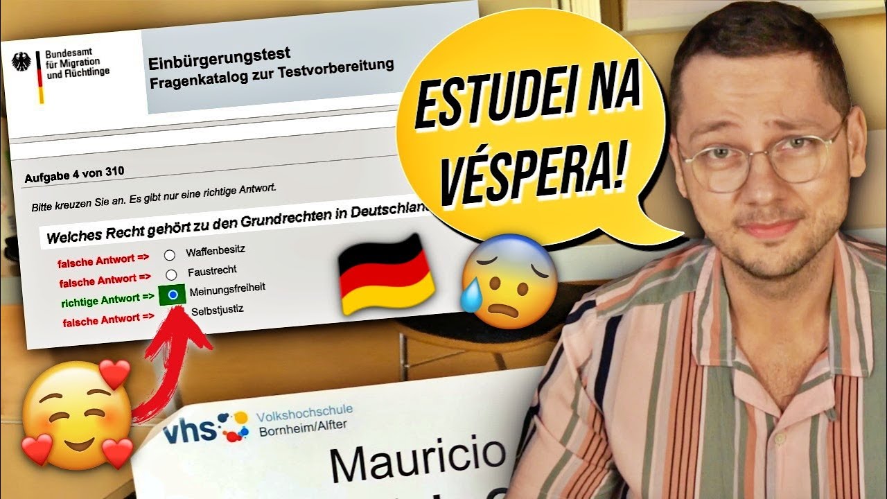 COMO É O TESTE PARA PEDIR A CIDADANIA ALEMÃ