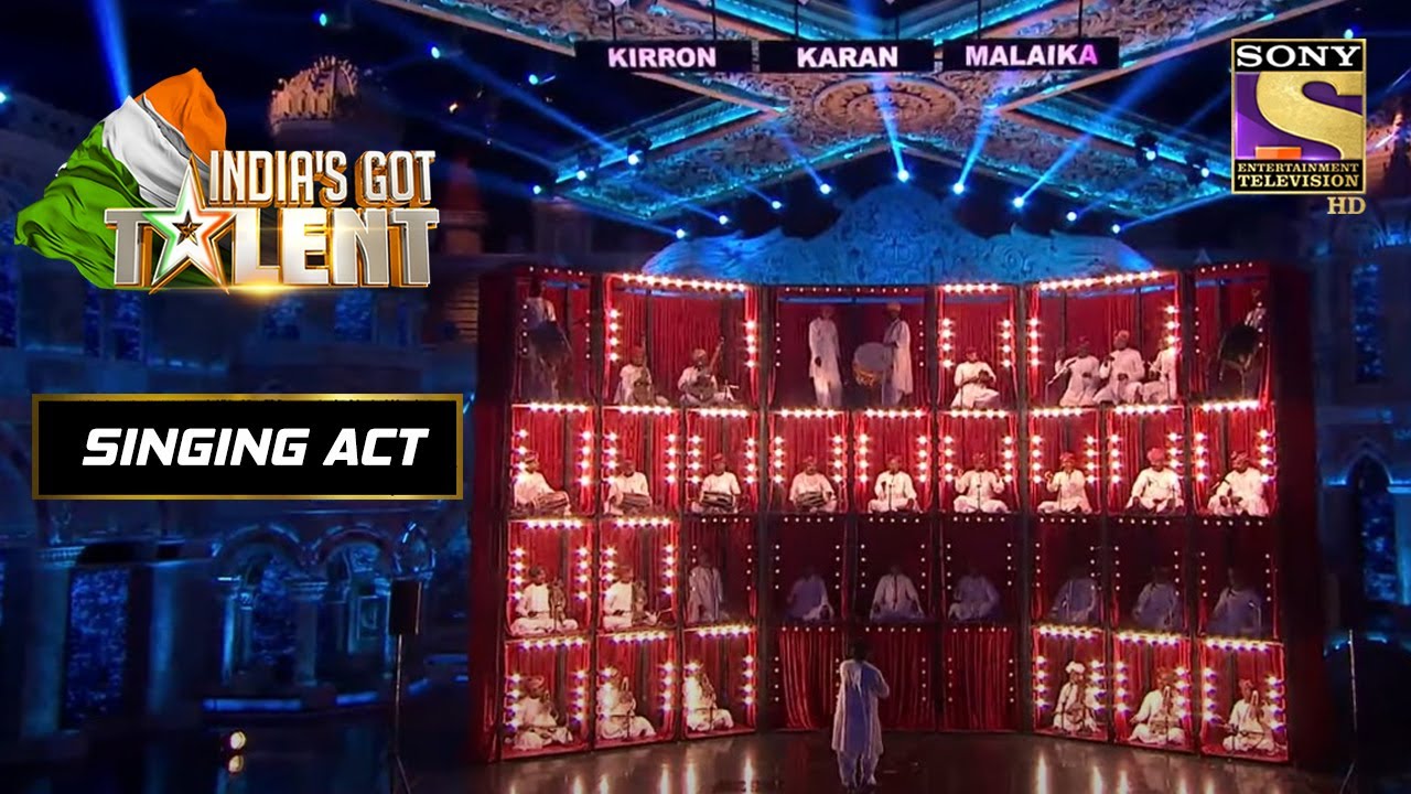 इन Artists ने Rajasthani Folk Music को दिया एक अनोखा रूप | India's Got Talent Season 7| Singing Act
