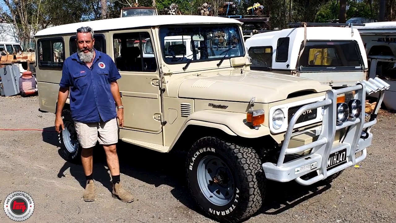 HJ47 1984 Troop Carrier Restored & Used For What It Was Built For
