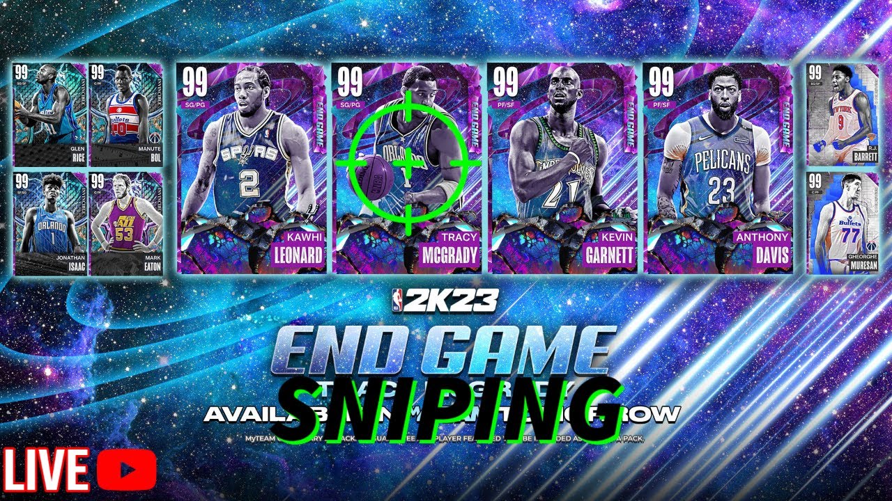 Sniping EndGames!!! NBA 2k23!