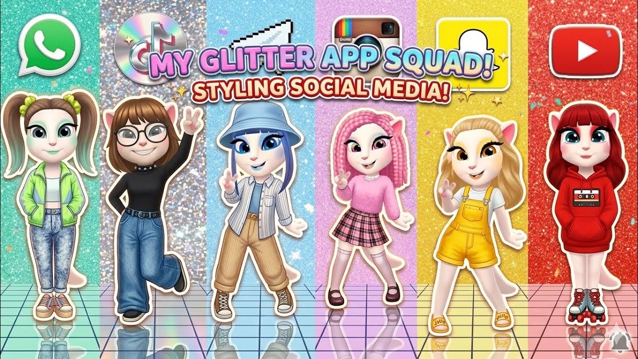 My Talking Angela 2 | social media transformation | cosplay update 