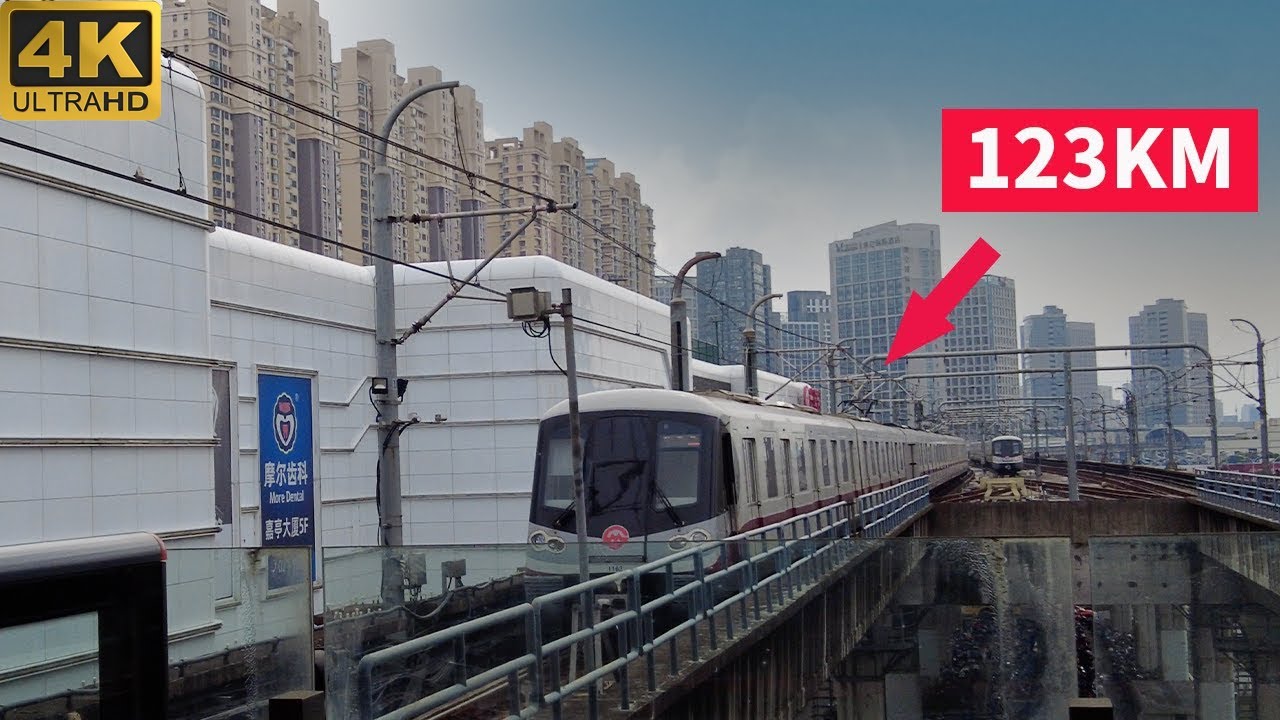 Поездка на метро Шанхая ｜ Новая линия метро Сучжоу 11