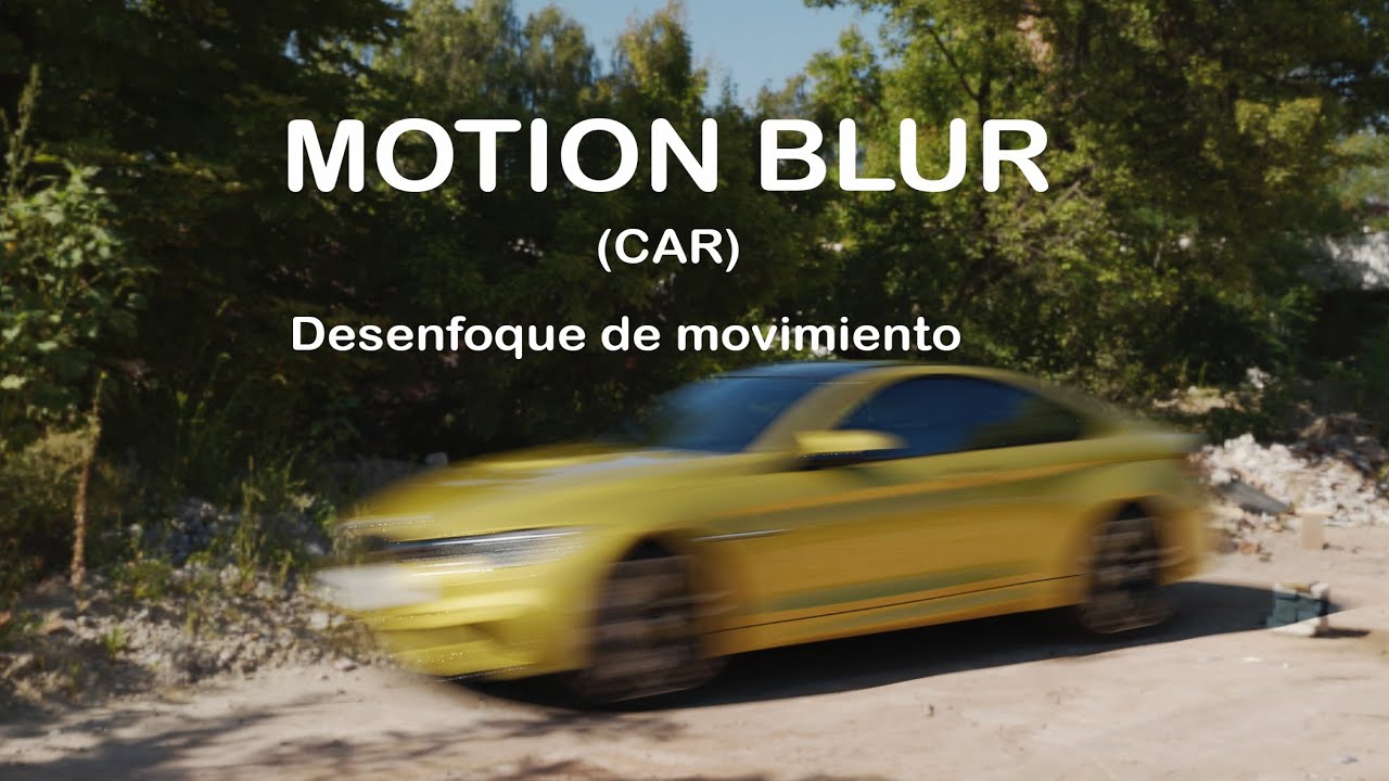 Desenfoque de movimiento | Auto  | VRAY