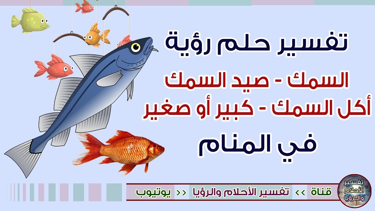تفسير حلم السمك أو رؤية صيد السمك في المنام لابن سيرين