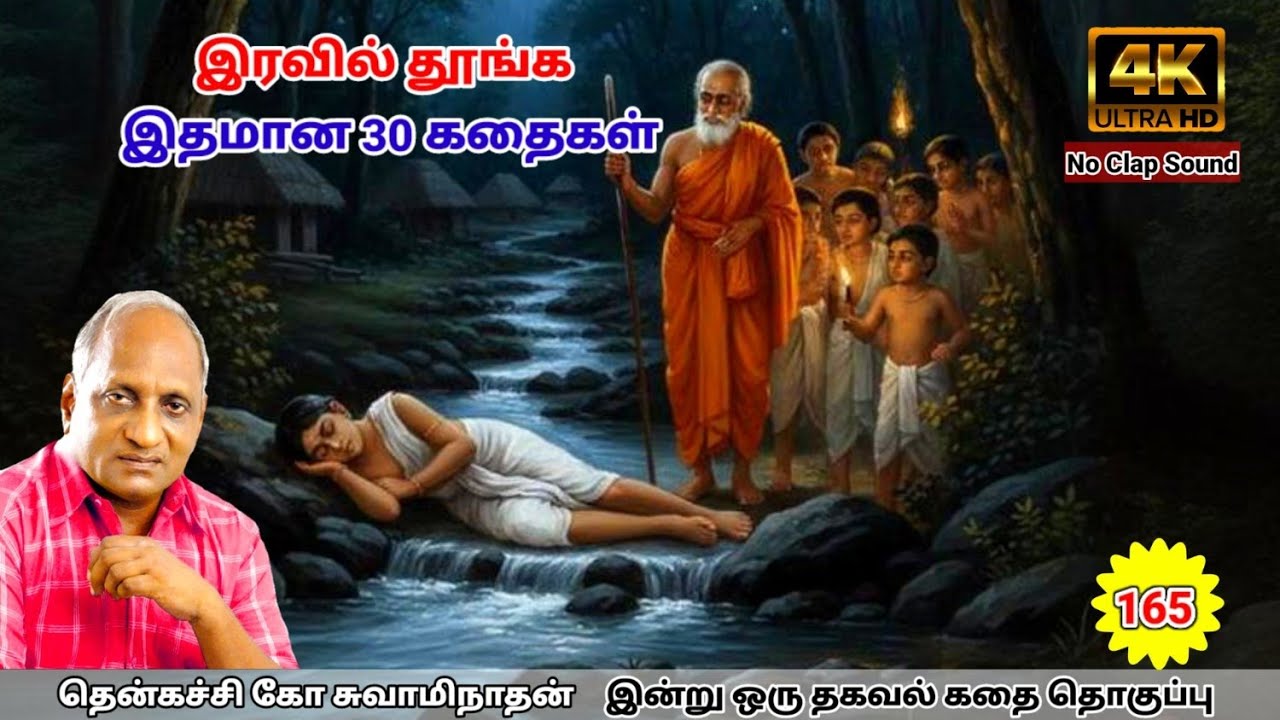 மன அழுத்தம் நீங்கி கவலைகள் மறந்து தூங்க Thenkachi Ko Swaminathan கதைகள் 165 சிறந்த குரு பக்தி