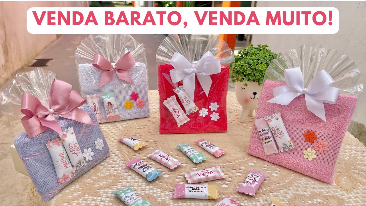 LEMBRANÇA LINDA COM TOALHINHA