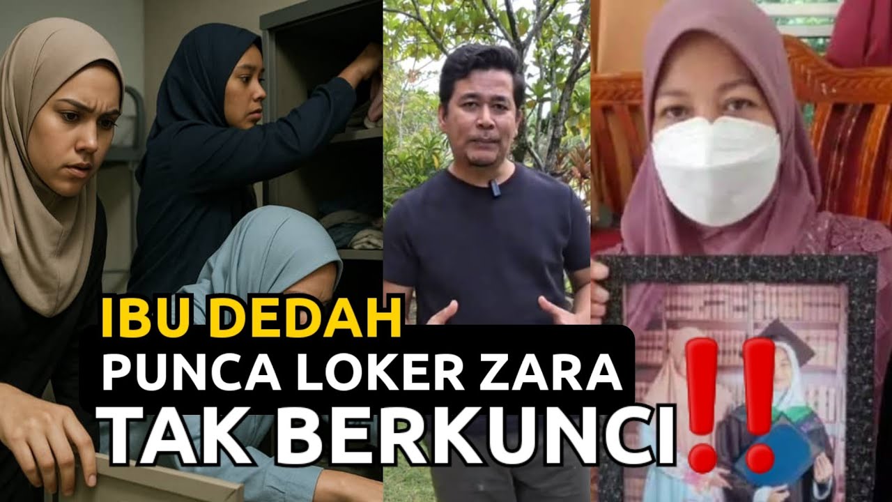 KES ZARA ‼️IBU ZARA BONGKAR PUNCA SEBENAR  LOKER ZARA TIDAK BERKUNCI
