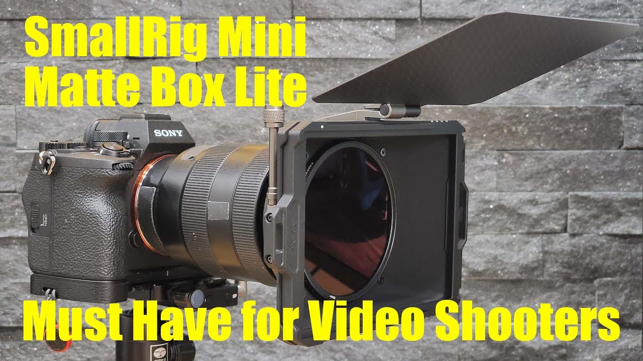 SmallRig Mini Matte Box Lite 3757 Unboxing and Review