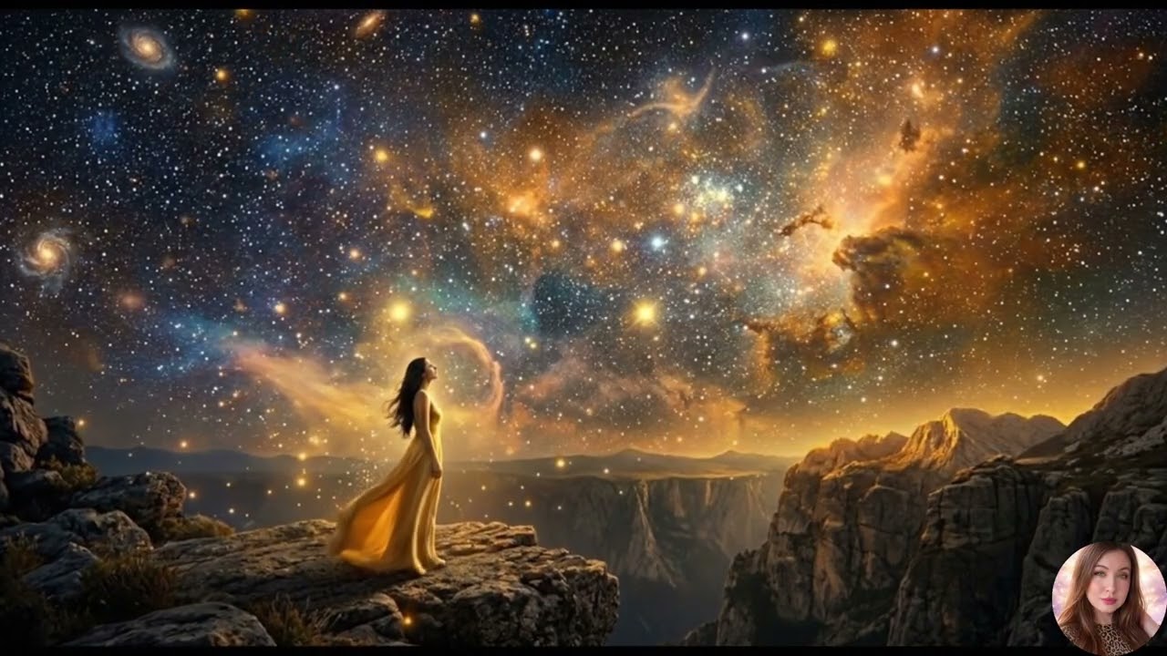528 Hz Cosmic Home Frequency ✨ Remember Your Star Family | Deep Healing Meditation Music